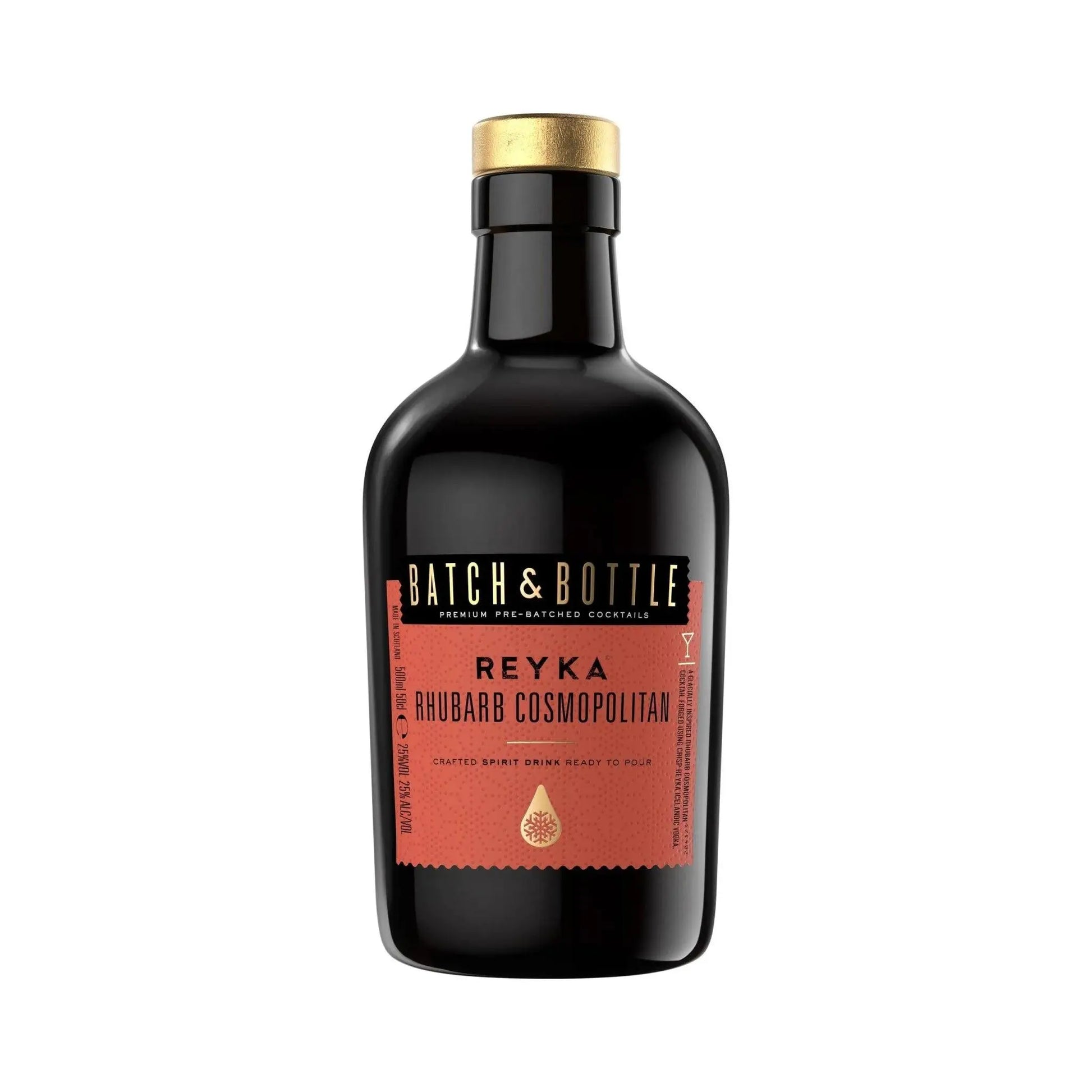 Batch & Bottle Reyka Rhubarb Cosmopolitan 500ml - Booze House