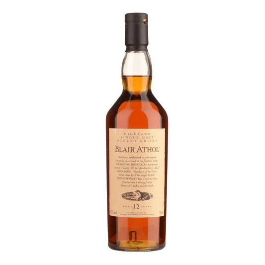 Blair Athol Flora & Fauna 12 Year Old Single Malt Scotch Whisky 700ml - Booze House