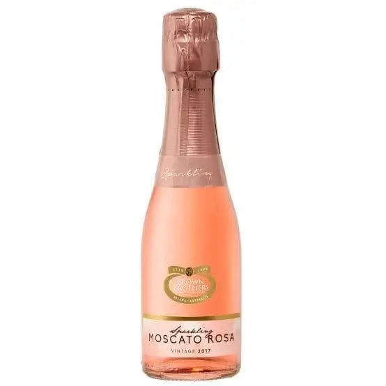 Brown Brothers Sparkling Moscato Rosa 200mL (Case Of 24) - Booze House