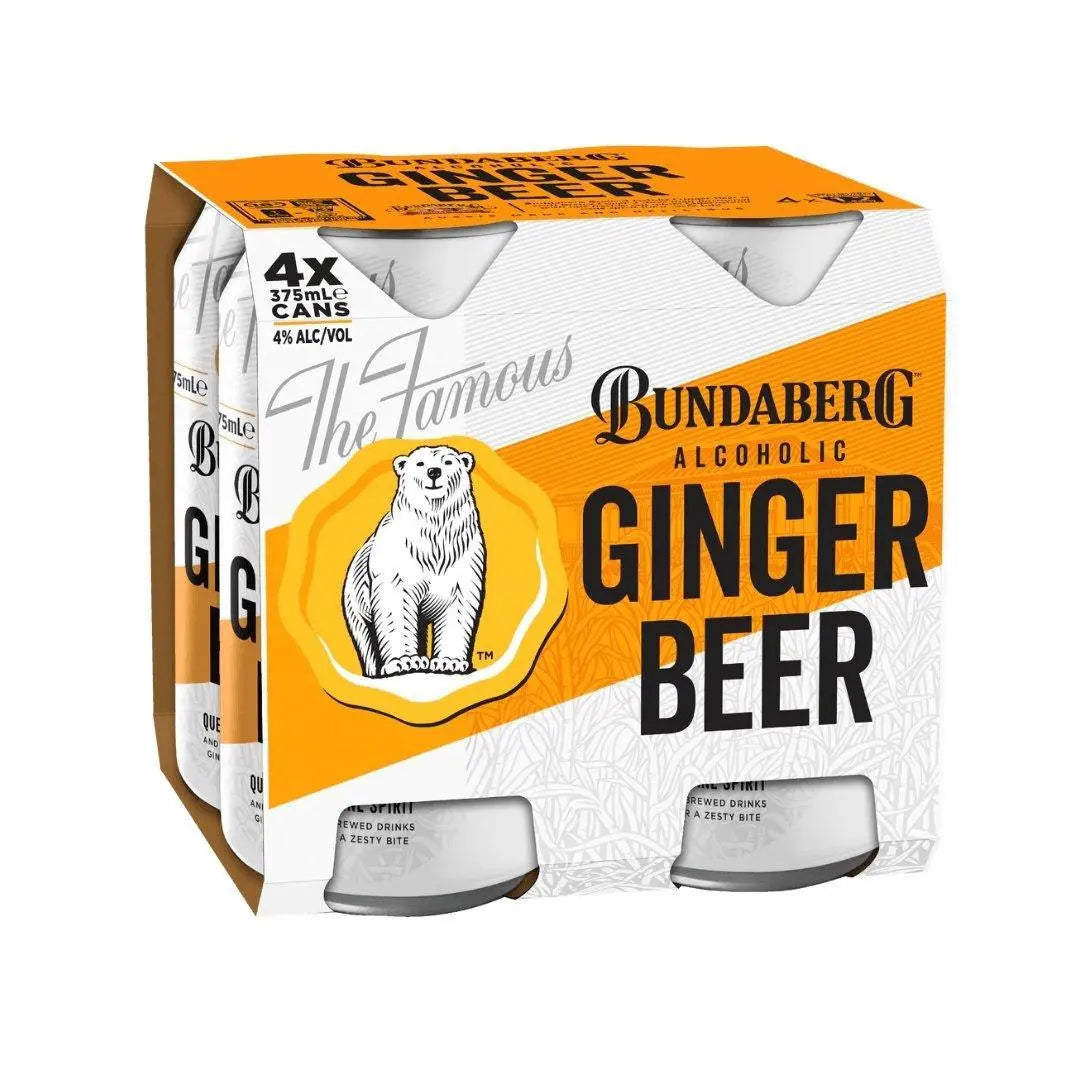 Bundaberg Alcoholic Ginger Beer 375ml - Booze House