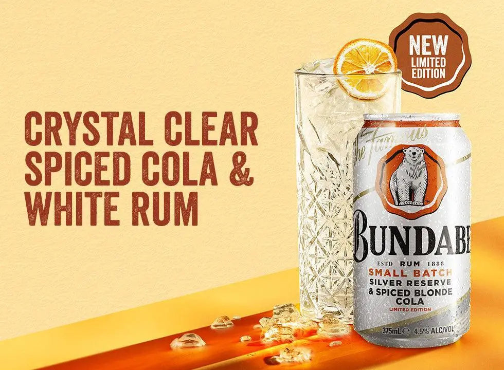 Bundaberg Small Batch Silver Reserve & Spiced Blonde Cola 375ml - Booze House