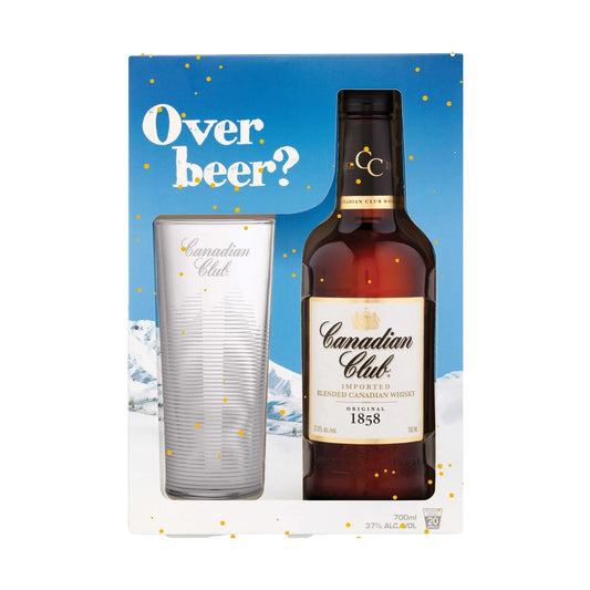 Canadian Club Highball Glass Gift Pack 700ml - Booze House