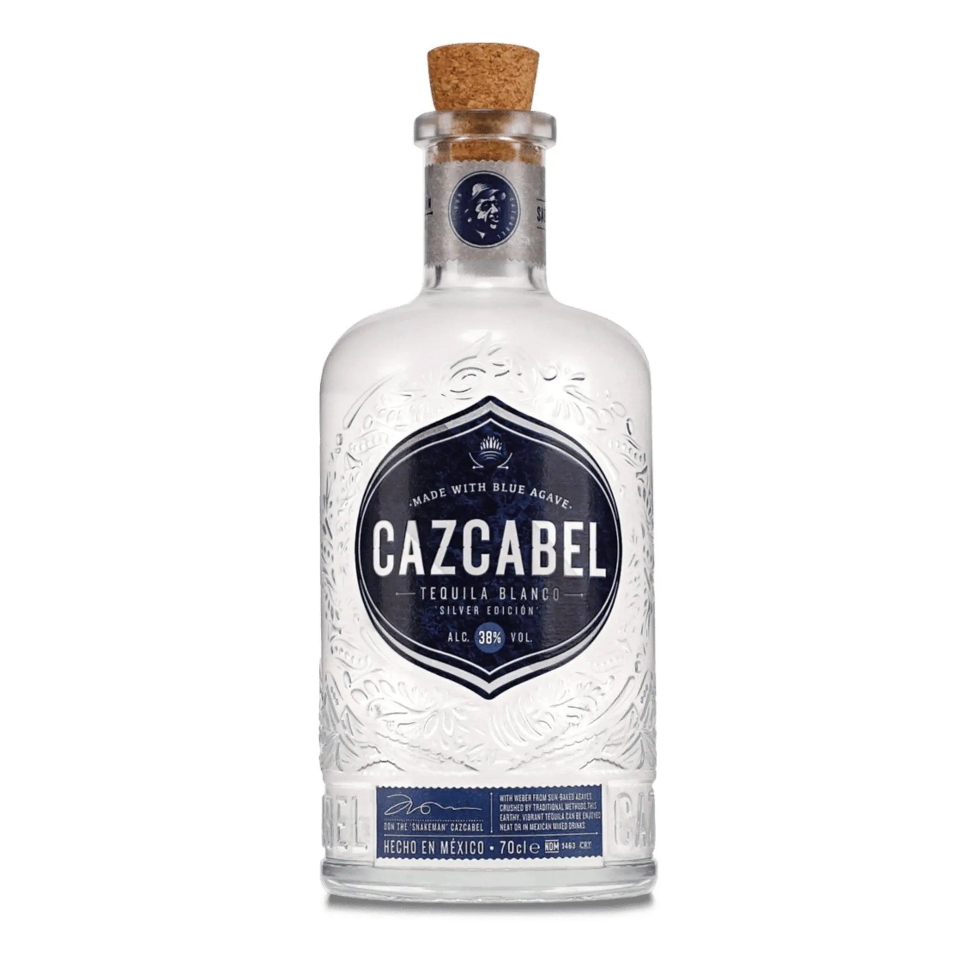 Cazcabel Blanco Tequila 700ml - Booze House