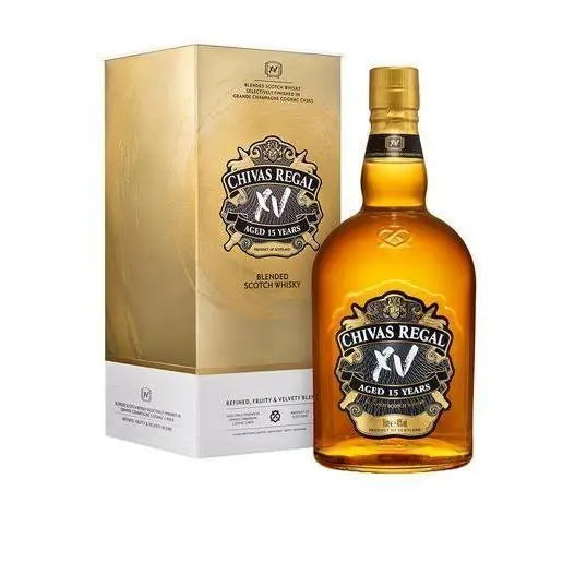 Chivas Regal XV 15yr Blended Scotch Whisky 700ml - Booze House