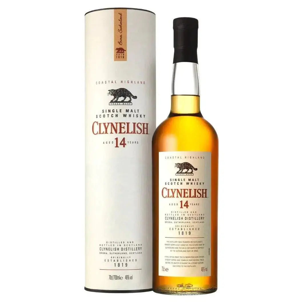 Clynelish 14 Year Old Single Malt Scotch Whisky 700mL - Booze House