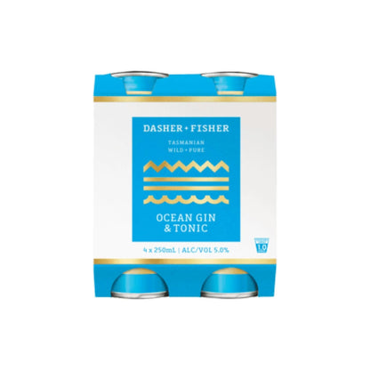 Dasher & Fisher Ocean Gin & Tonic 250ml - Booze House
