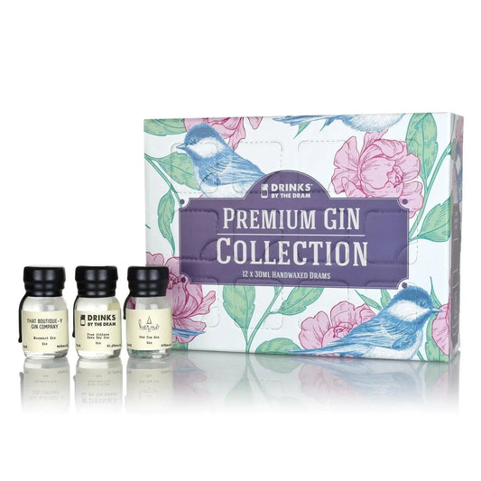 Drinks By The Dram Premium Gin Collection Series Gift Set 12 x 30ml - Booze House