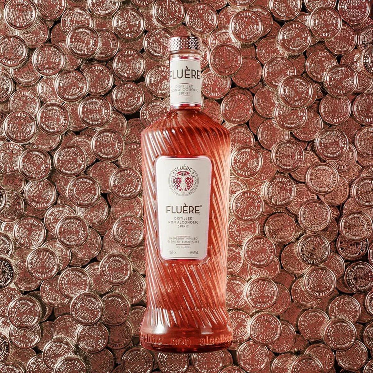 Fluere Non Alcoholic Raspberry Spirit 700ml - Booze House