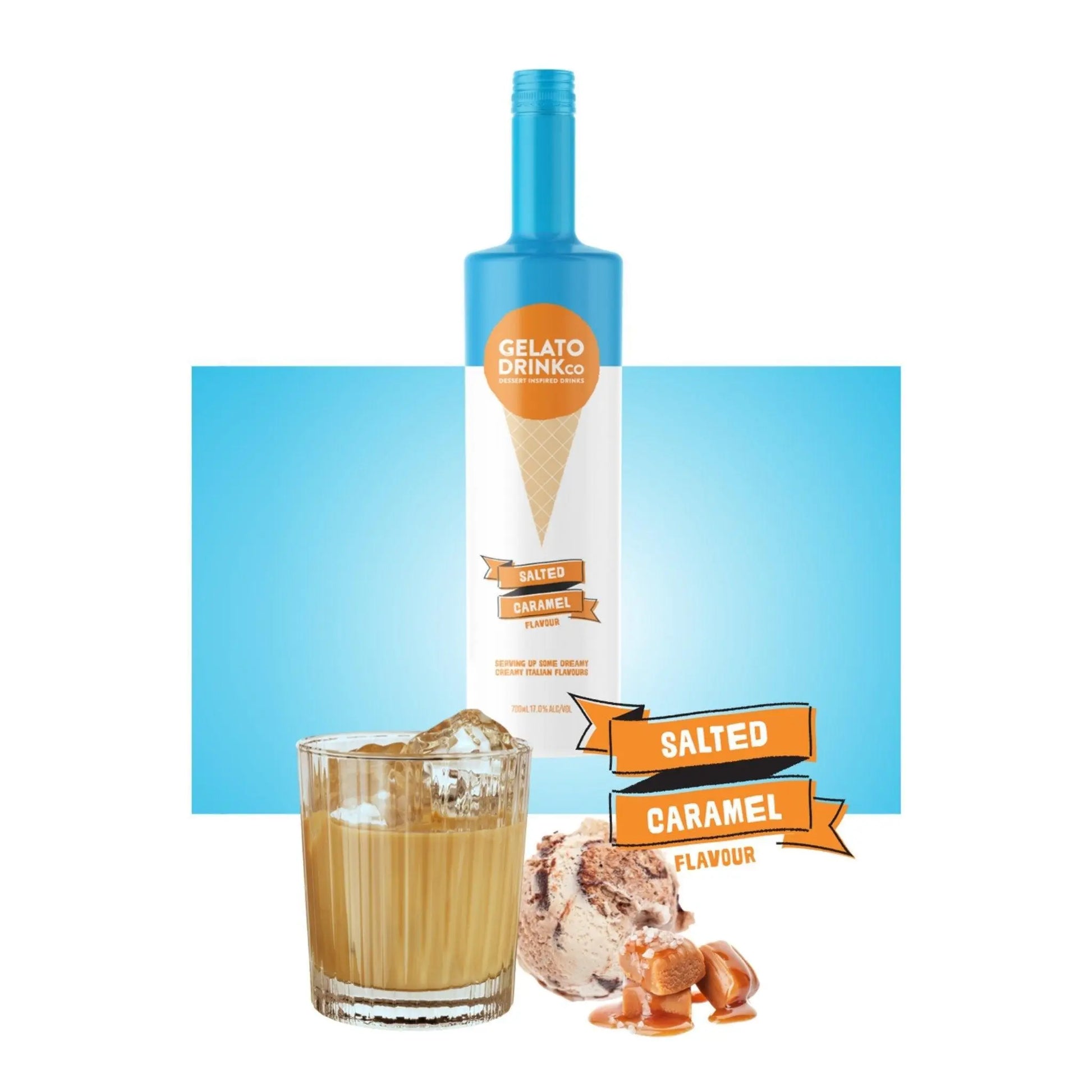 Gelato Drink Co Salted Caramel 700mL - Booze House