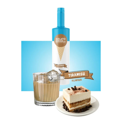 Gelato Drink Co Tiramisu Cream 700mL - Booze House