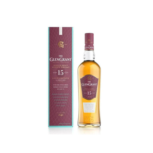 Glen Grant 15 Year Old Single Malt Scotch Whisky 700ml - Booze House