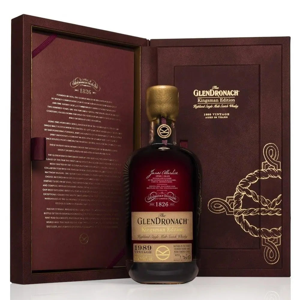Glendronach Kingsman 1826 Vintage 50.1% 29 Year Scotch Single Malt 700ML - Booze House