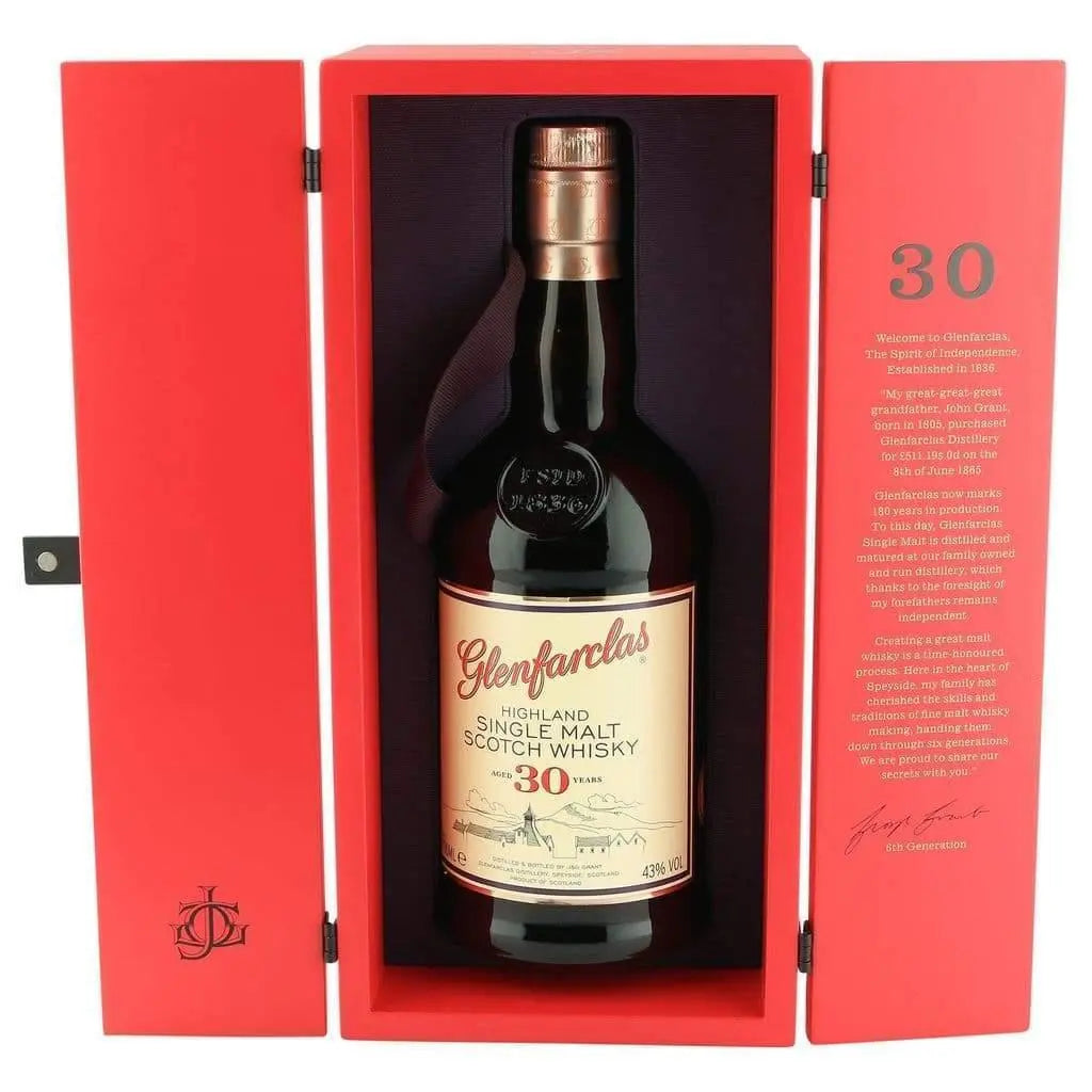 Glenfarclas 30 Year Old Limited Warehouse Edition Single Malt Scotch Whisky 700ml - Booze House