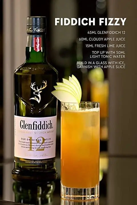 Glenfiddich 12 Year Old Single Malt Scotch Whisky 700mL - Booze House
