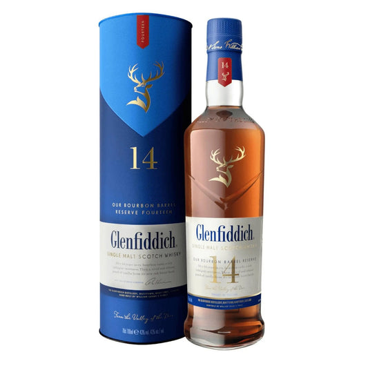 Glenfiddich 14 Year Old Bourbon Barrel Reserve 700mL - Booze House