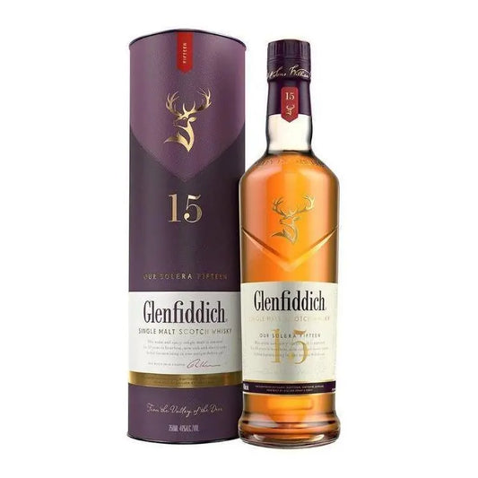 Glenfiddich 15 Year Old Solera 700ml - Booze House