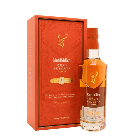 Glenfiddich 21 Year Old Single Malt Scotch Whisky 700mL - Booze House