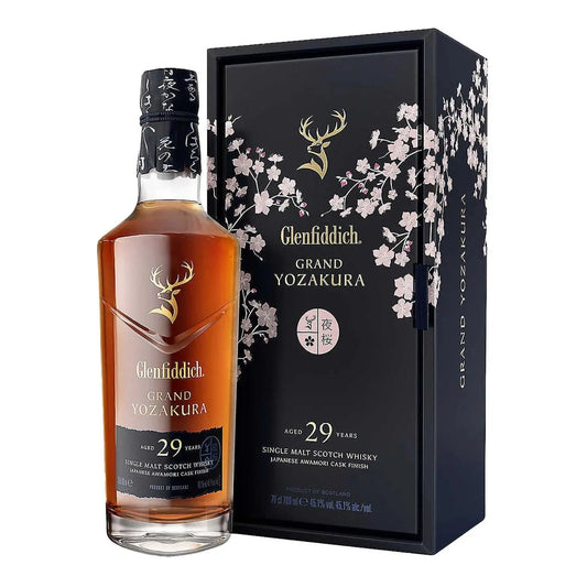 Glenfiddich 29 Year Old Grand Yozakura Single Malt Whisky 700ml - Booze House
