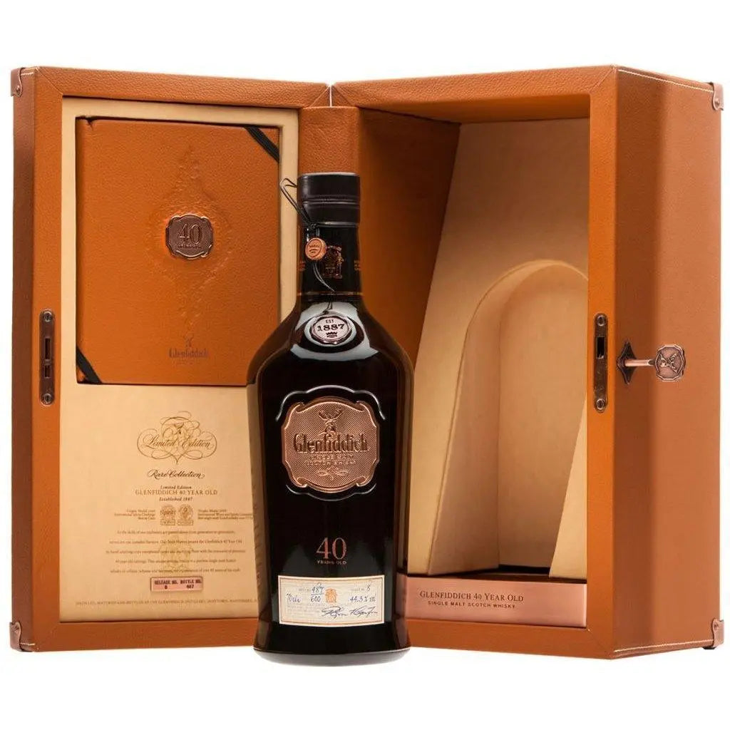 Glenfiddich 40 Year Old Scotch Whisky 700ml - Booze House