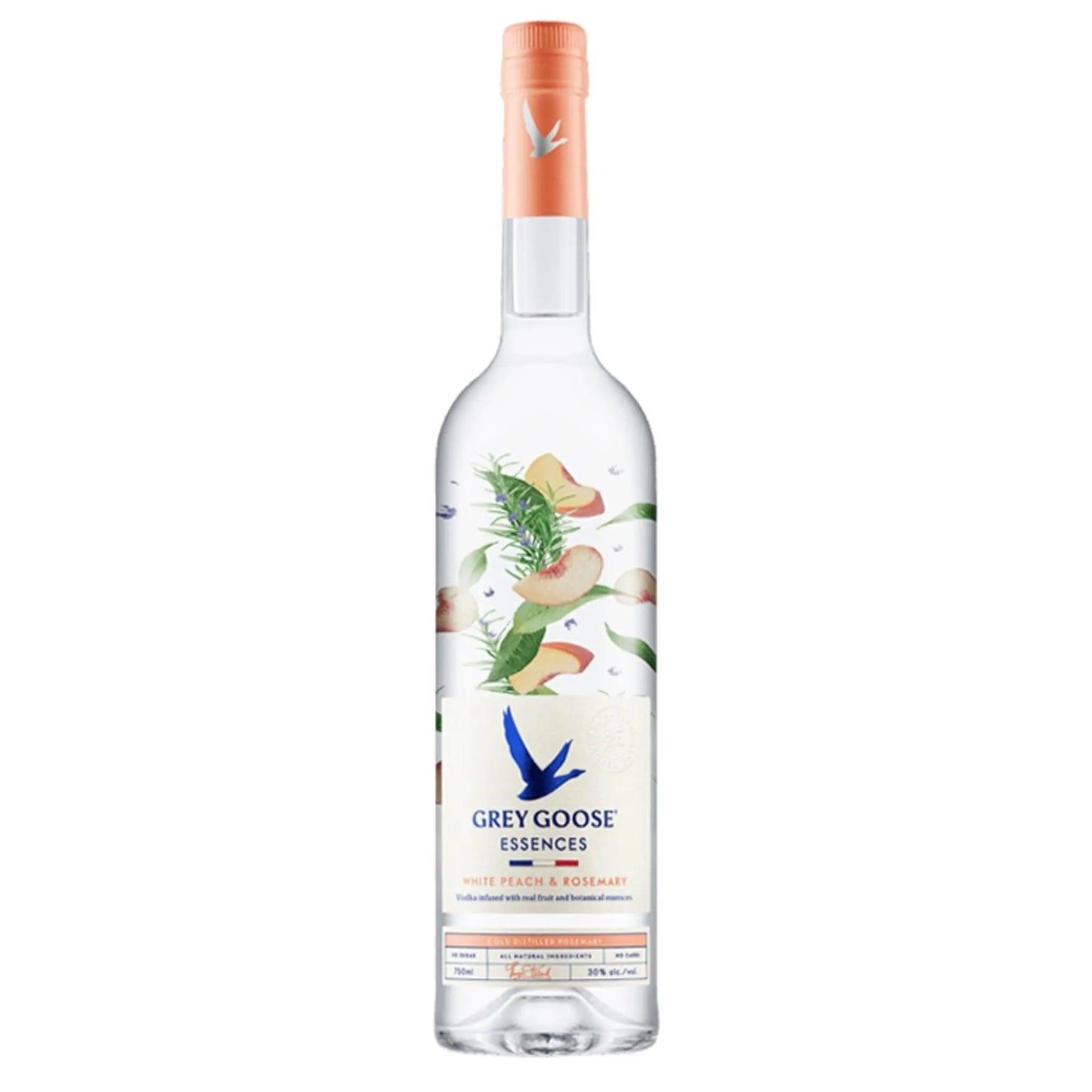 Grey Goose Essences White Peach And Rosemary Vodka 750ml - Booze House