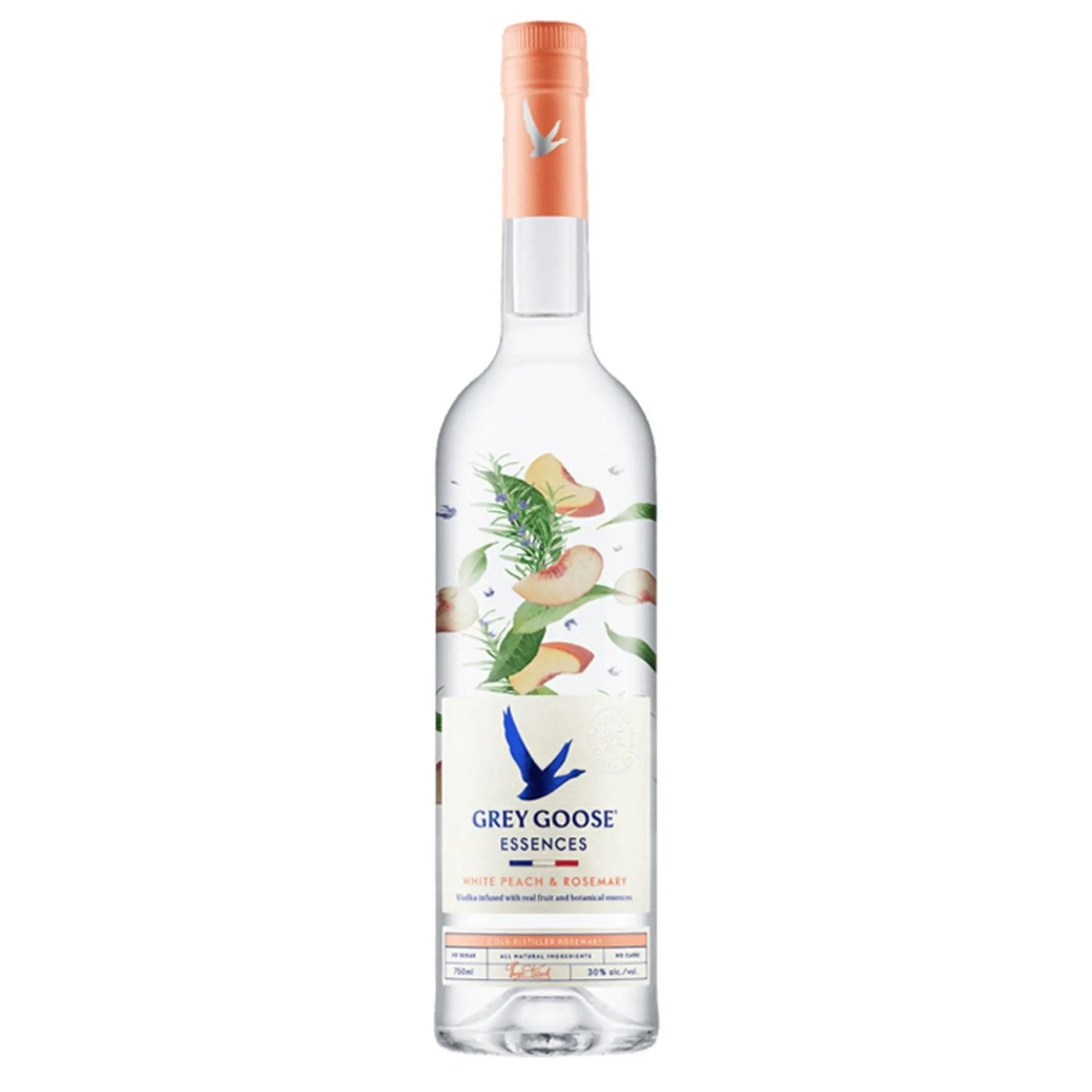 Grey Goose Essences White Peach And Rosemary Vodka 750ml - Booze House