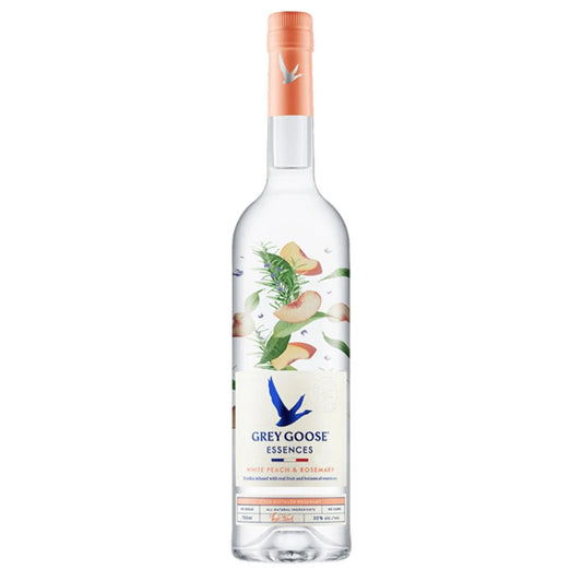 Grey Goose Essences White Peach And Rosemary Vodka 750ml - Booze House