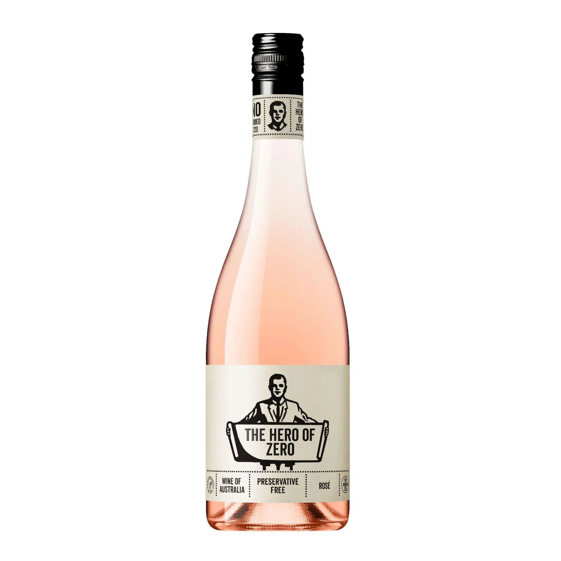 Hero of Zero Preservative Free Rose 750mL - Booze House