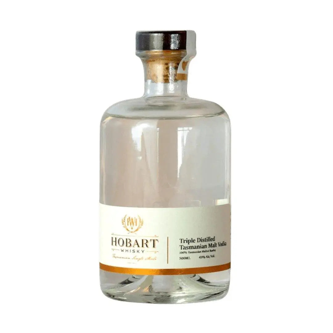 Hobart Whisky Triple Distilled Tasmanian Malt Vodka 500ml - Booze House