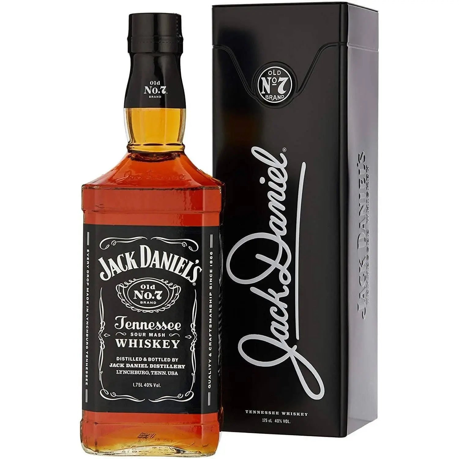 Jack Daniels Gift Tin Limited Edition 1.75L - Booze House