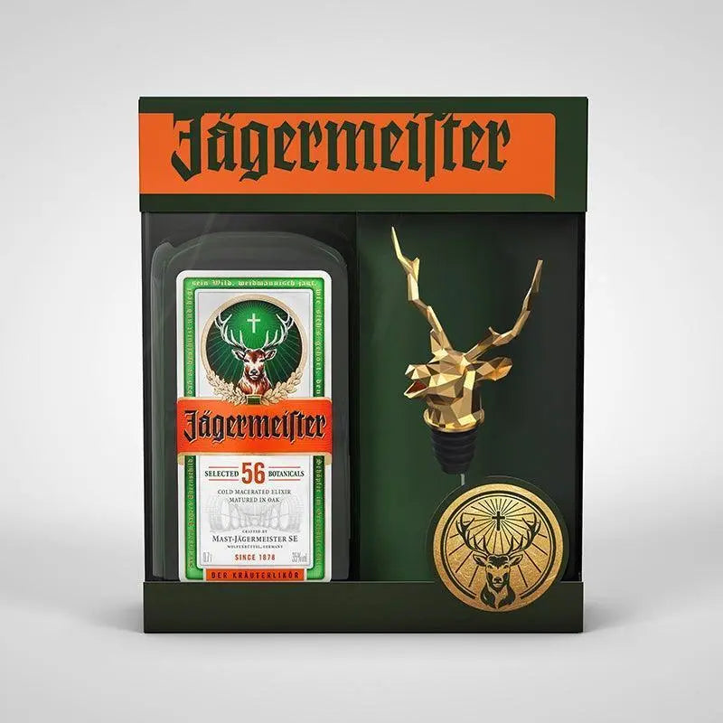 Jagermeister Liqueur & Pourer Gift Pack - Booze House