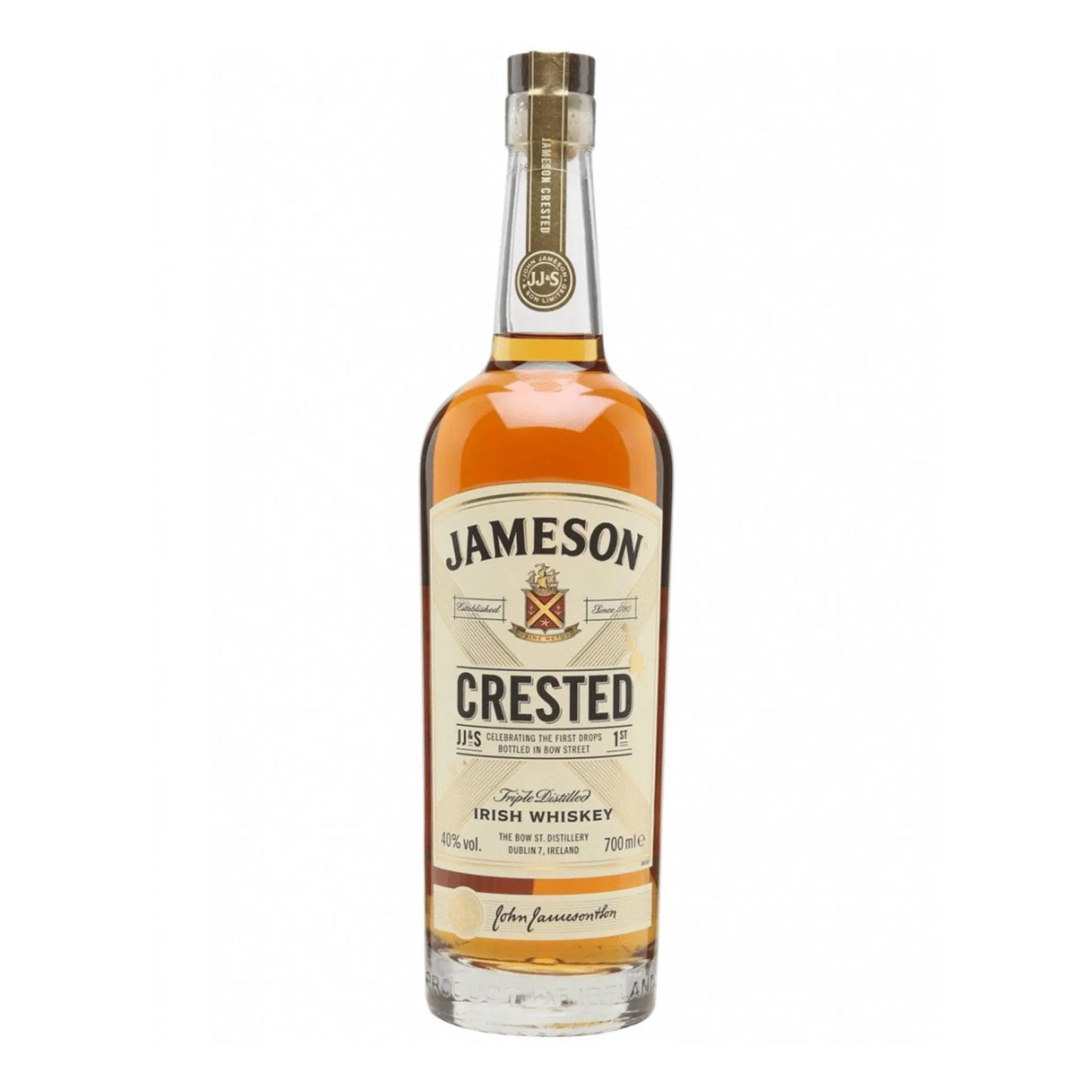Jameson Crested Ten Blended Irish Whisky 700ml - Booze House