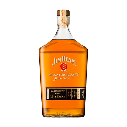 Jim Beam Signature Craft 12 Year Old Bourbon 700mL - Booze House