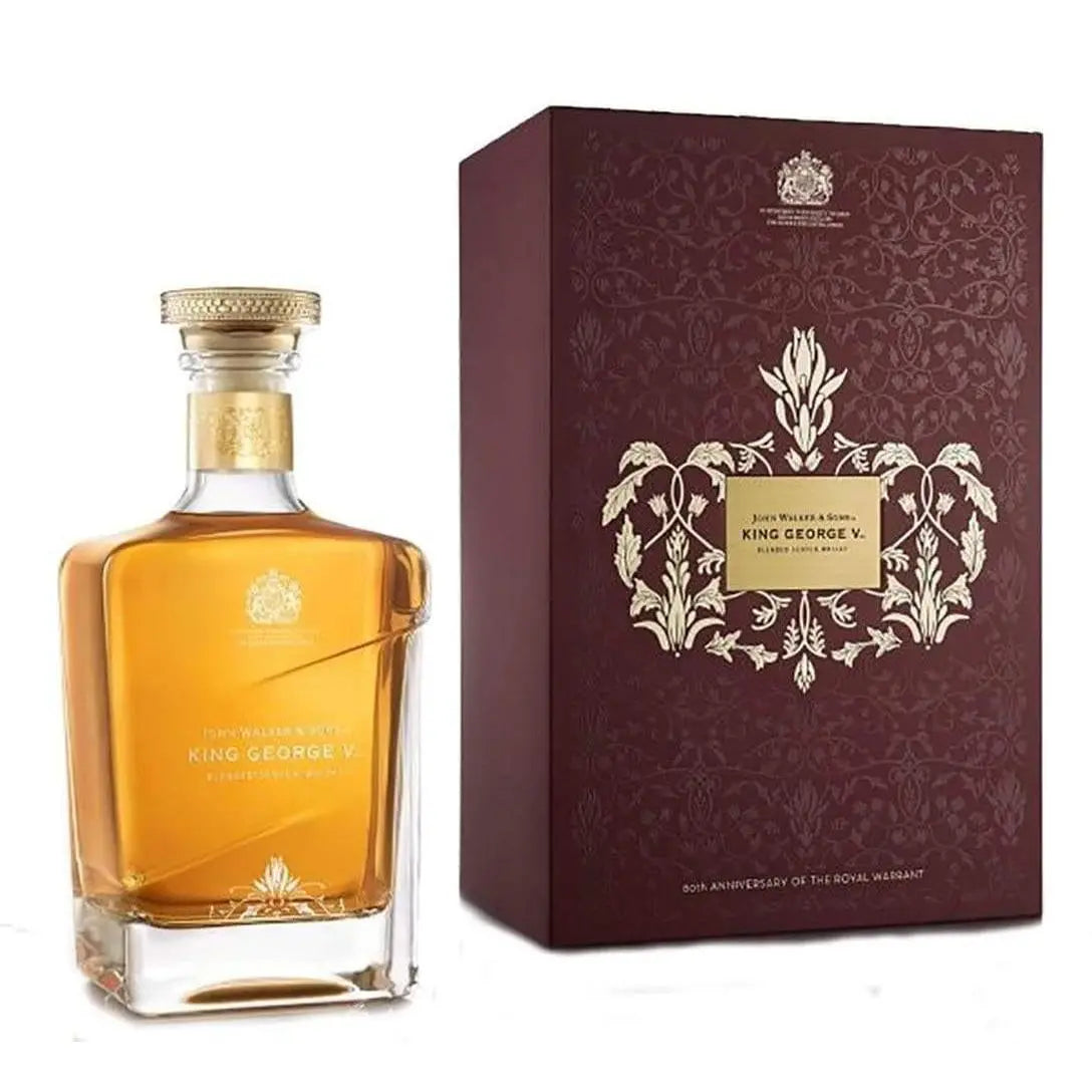 John Walker & Sons King George V - Royal Warrant 80th Anniversary - Booze House