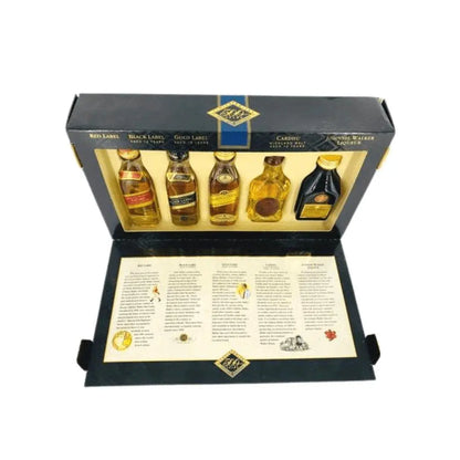 Johnnie Walker 500 Years Special Collection Miniatures (5 x 50ml) - Booze House
