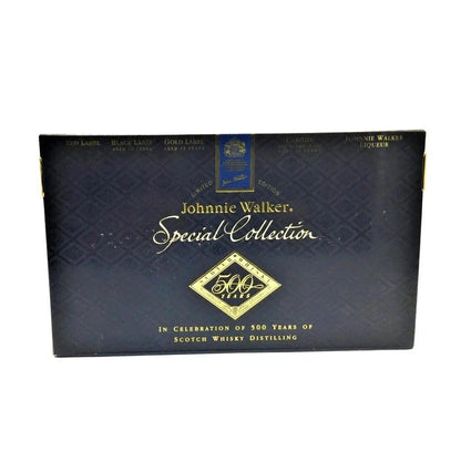 Johnnie Walker 500 Years Special Collection Miniatures (5 x 50ml) - Booze House