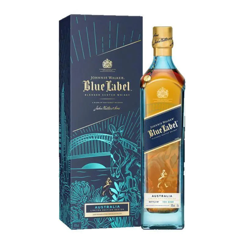 Johnnie Walker Blue Label Australia Limited Edition Blended Scotch Whisky 750mL - Booze House