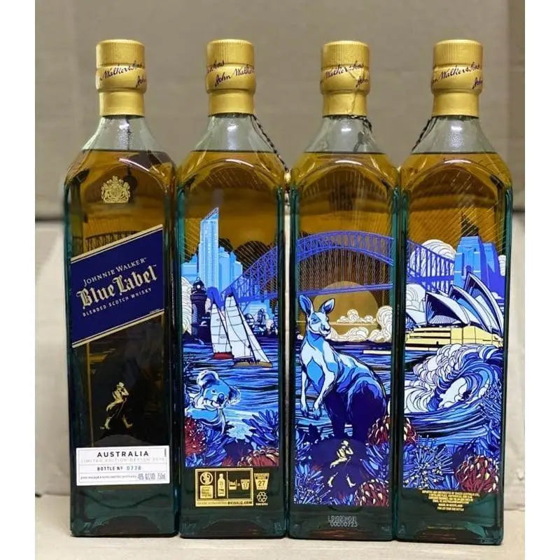 Johnnie Walker Blue Label Australia Limited Edition Blended Scotch Whisky 750mL - Booze House