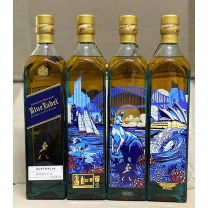Johnnie Walker Blue Label Australia Limited Edition Blended Scotch Whisky 750mL - Booze House