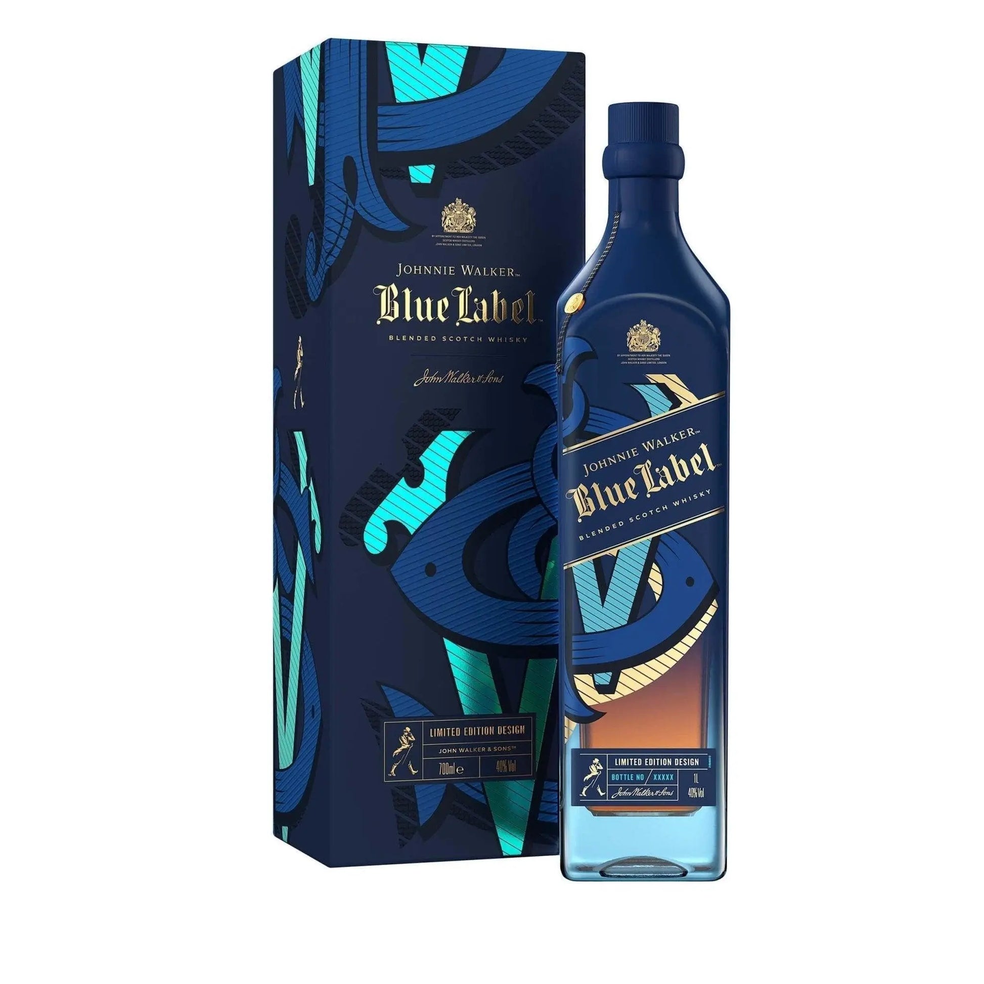 Johnnie Walker Blue Label Icons Festive Limited Edition Whisky 750ml - Booze House