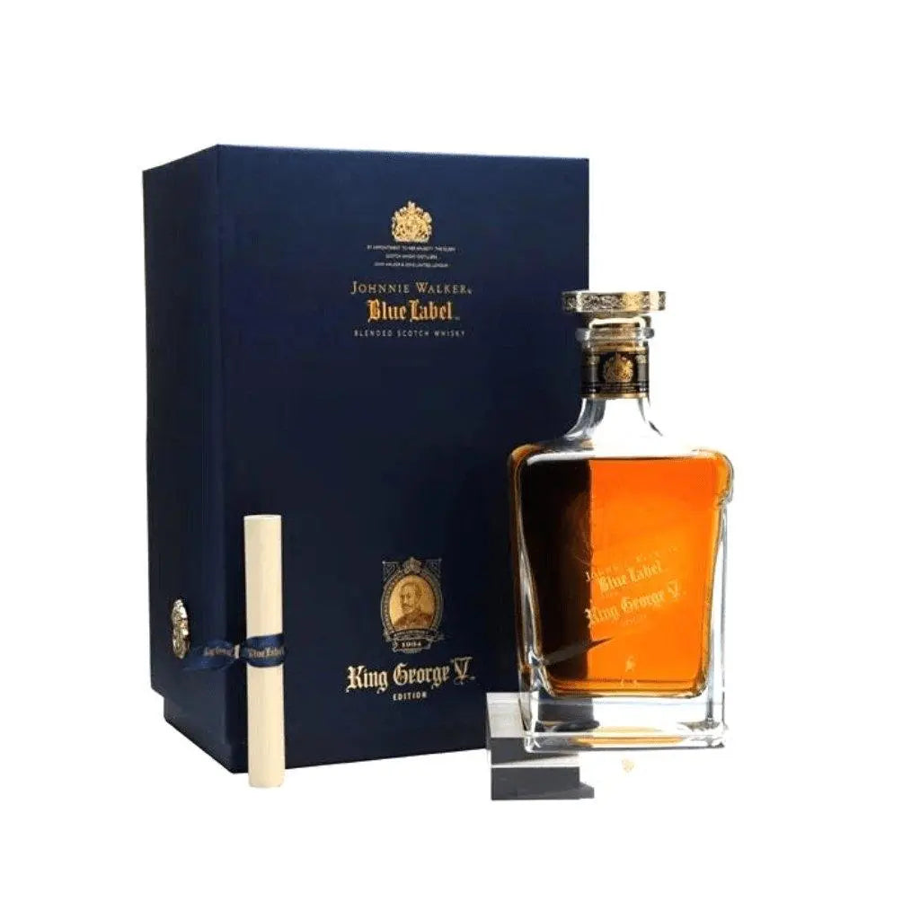 Johnnie Walker Blue Label - King George V Vintage Edition (750ml) Decantor - Booze House