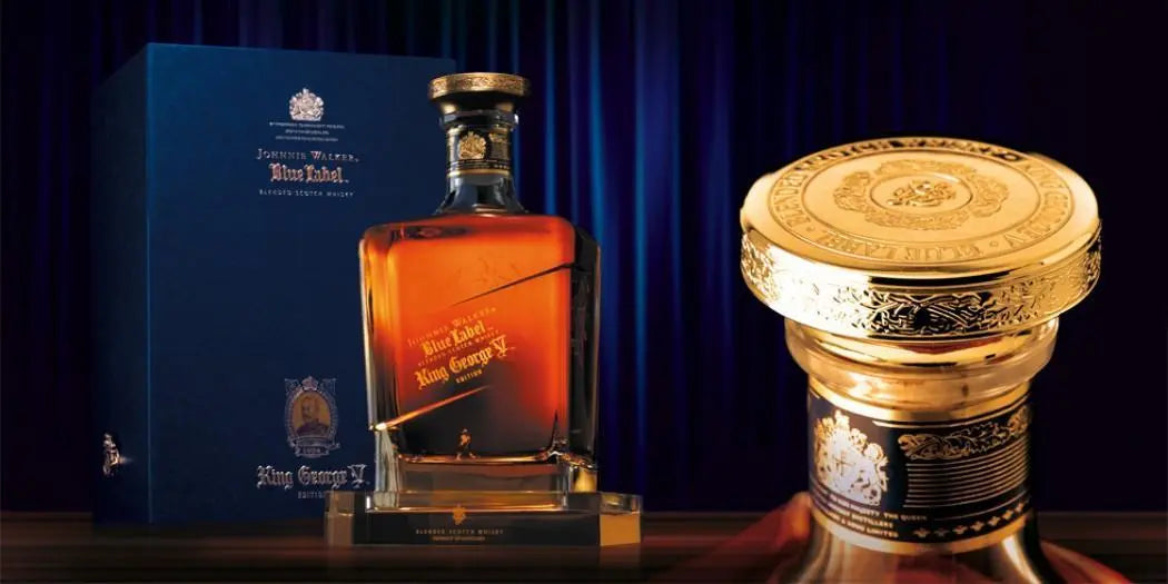 Johnnie Walker Blue Label - King George V Vintage Edition (750ml) Decantor - Booze House