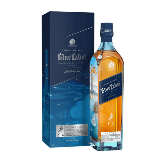 Johnnie Walker Blue Label Sydney Cities Of The Future Limited Edition Whisky 750ml - Booze House