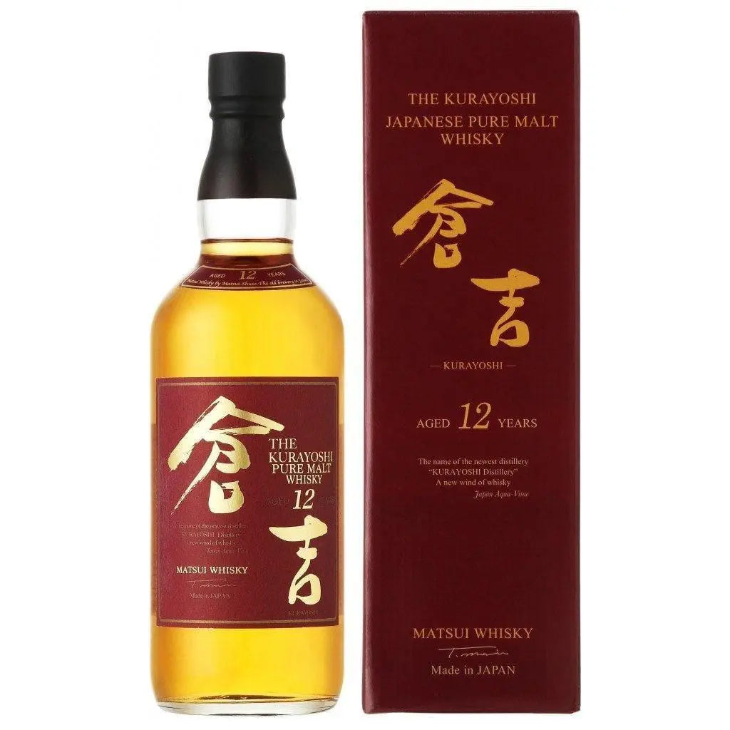 Kurayoshi Whisky Cask 12 Years Old 700mL - Booze House