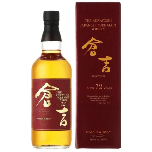 Kurayoshi Whisky Cask 12 Years Old 700mL - Booze House