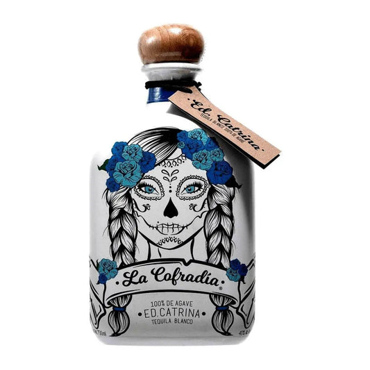 La Cofradia Catrina Blanco Tequila - Ceramic 750mL - Booze House