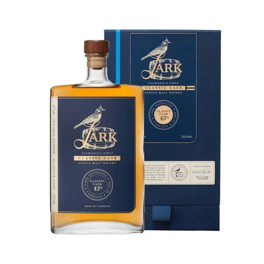 Lark Classic Cask Single Malt Australian Whisky 500mL - Booze House