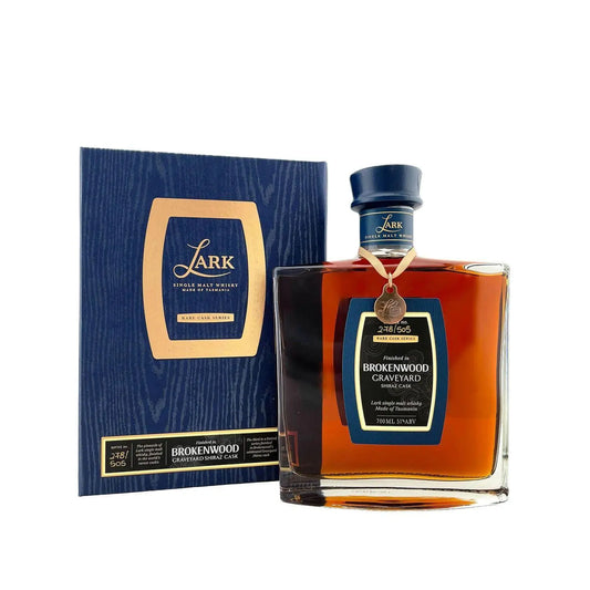 Lark Distillery Brokenwood Graveyard Shiraz Rare Cask Whisky 700ml - Booze House
