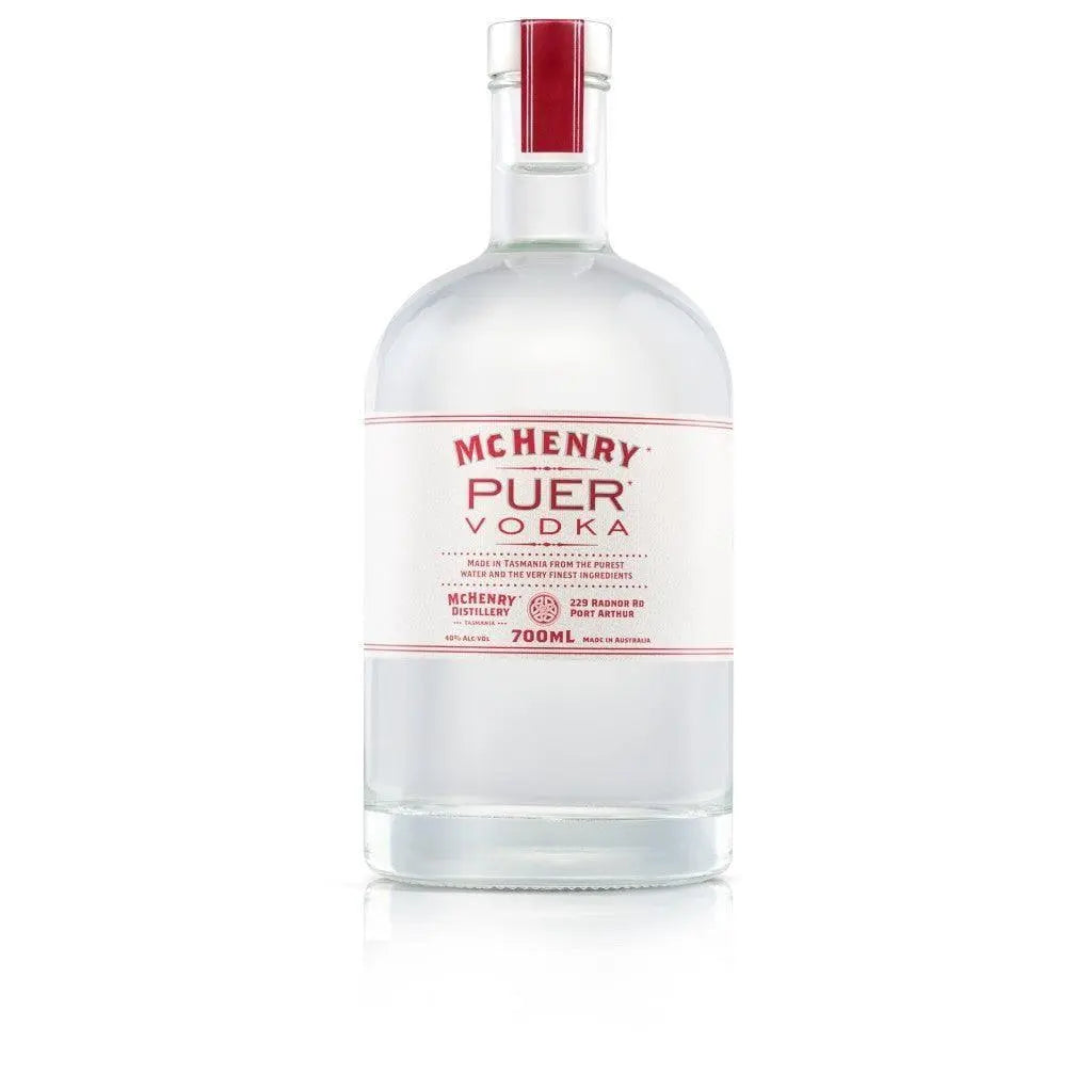 McHenry Puer Triple Distilled Premium Vodka 700mL - Booze House