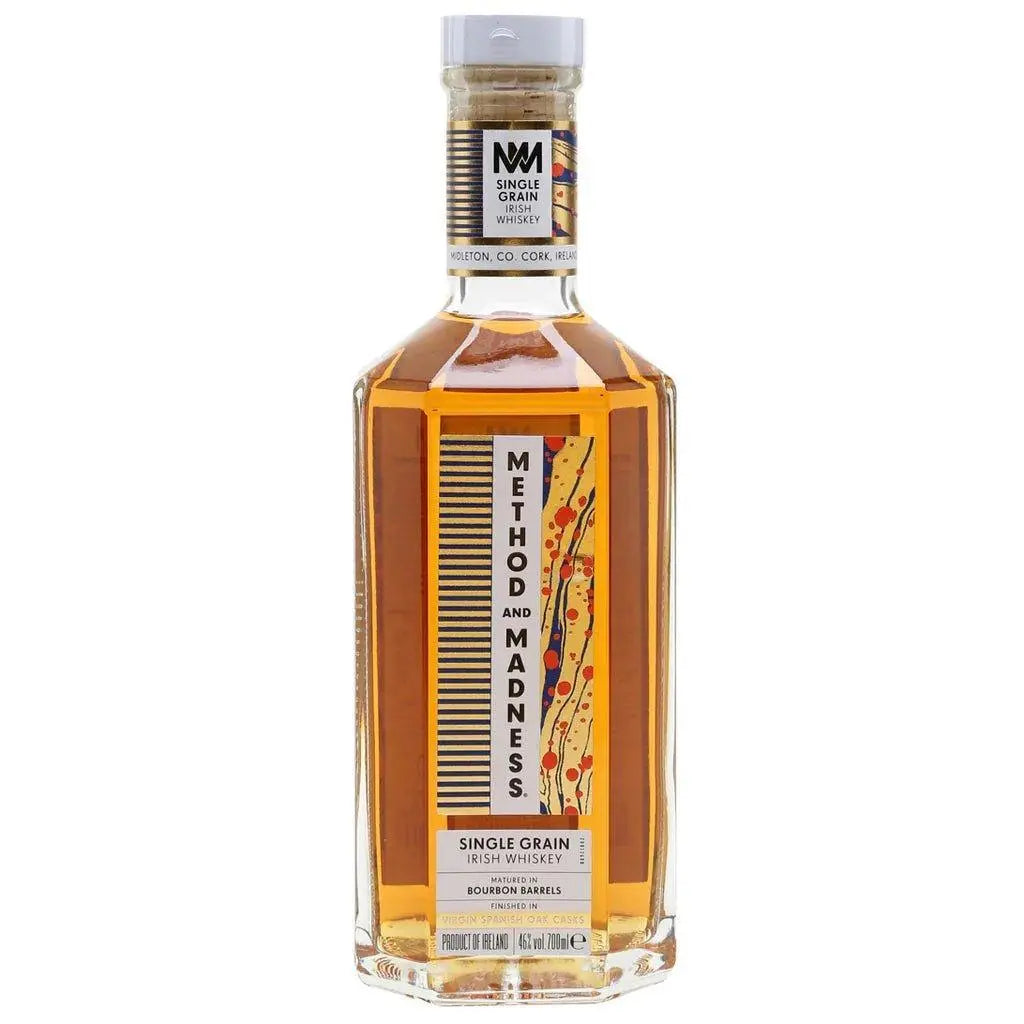 Method & Madness Single Grain Irish Whiskey 700ml - Booze House