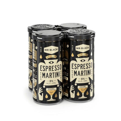 Mr Black Espresso Martini Can 8% 200ml - Booze House